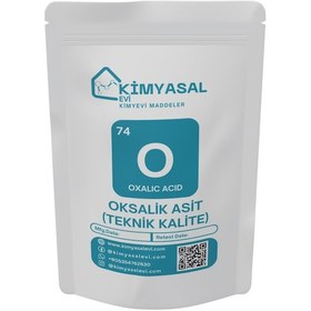 Resim 074 Oksalik Asit Teknik Kalite - Oxalıc Acıd 500 Gr 