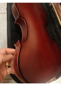 Resim Armajy003-1 Model Mat Cila 4/4 Tam Boy Abanoz Aksam Asif Keman 