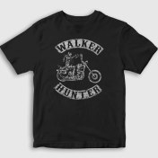 Resim Presmono Unisex Çocuk Siyah Walker The Walking Dead T-Shirt 