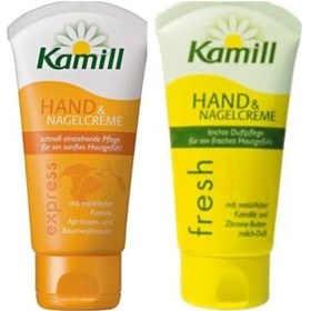 Resim Kamill Express Hand El Kremi 75 ML + Kamill Fresh El & Tırnak Kremi 75 ML 