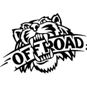 Resim Tiger Off Road (Oto-Motor-Laptop-Duvar-Dekor) 10 x 6 cm 