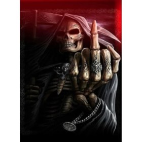 Resim 5d Elmas Boyama Halloween Iskelet 
