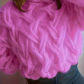 Resim Kadın Şık Yüksek Yaka Kazak - İnce Hafif Uzun Kollu Bluz, Bol Kesim Sonbahar/Kış Pullover, Ofis, Parti, Moda Tutkunları, Şık Üst, Nefes Alabilir Malzeme, Sofistike Stil, Kışlık Gardırop, Günlük Kombinler - Kadın Şık Sweat 