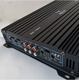 Resim Brave 4 Kanal 4000w Gerçek 4x50w Rms Profesyonel 4 Kanal Oto Amfi 