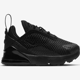 Resim Nike Air Max 270 Çocuk Siyah Spor Ayakkabı 