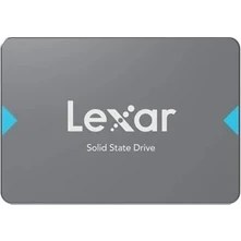 Resim 256GB Lexar® NQ100 2.5” Sata (6gb/s) SSD 550/445 Mbs LNQ100X256G-RNNNG 