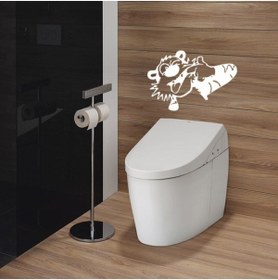 Resim habune Banyo özel yeni sticker - Renkli özel yeni sticker-duvar özel yeni sticker-duvar Dekor 