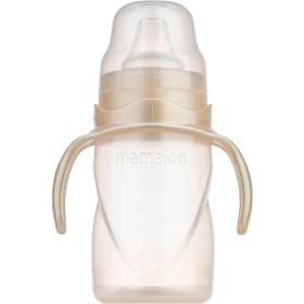Resim Mamajoo Kulplu Akıtmaz Eğitici Bardak Pearl 270 ML & Anti-Kolik B Şeffaf 