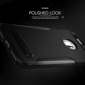 Resim VRS Design iPhone 7 Plus New Carbon Fit Kılıf Black 