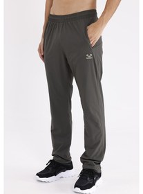 Resim Esnek Mikro Likra Karışımlı Lastikli Bel Yan Cepli Rahat Kalıp Hareket Özgürlüğü Sunan Eşofman Altı Haki-camel 