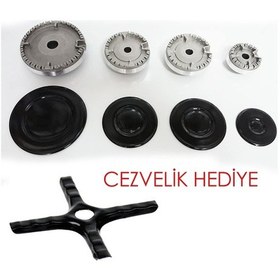 Resim Simfer Uyumlu / Esco / Termikel Ankastre Ocak Fırın Alt Üst Bek Takımı 