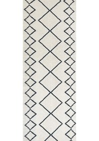 Resim Dijital Baskı Kaymaz Taban Yıkanabilir Kesme Yolluk Oda Salon Mutfak İskandinav Krem Halı Krem 