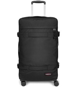 Resim Eastpak Büyük Boy Transit'r 4 L Çekçekli 8 Tekerlekli Valiz Black Siyah 