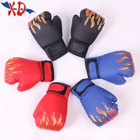 Resim 1 Çift Taekwondo/Boks/Sanda/Dövüş Sanatları Eldiveni - Kapalı Ve Açık Alan Antrenmanları İçin Mükemmel, 5-12 Yaş Çocuklar İçin Uygun - Harika Bir Noel Hediyesi Veya Yeni Yıl Armağanı. 
