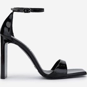 Resim Valmenti Kadın Siyah Rugan Topuklu Ayakkabı 1096 9483 Bn Ayk Y25 Sıyah Krsk Rgn Siyah 