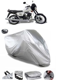 Resim CoverPlus MZ ETZ 301 ARKA ÇANTA UYUMLU SU GEÇİRMEZ MOTOSİKLET BRANDASI 