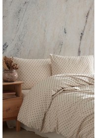 Resim Freya Khaki %100 Pamuklu Yıkamalı Tek Kişilik Nevresim Takımı 