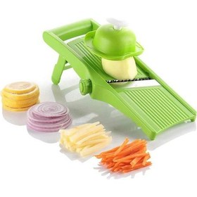 Resim Beckermann Çok Amaçlı Şarjörlü Rende - 5 Parça Sürgülü Rende Kırmızı 