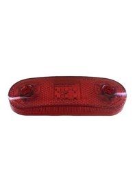 Resim Ahmet Otomotiv 5 Adet 21 Led Kırmızı Lamba 12v-24v Tır Kamyon Dorse Otobüs Minibüs Offroad 