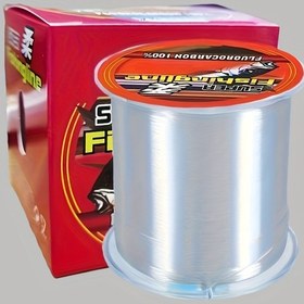 Resim 300m Şeffaf Florokarbon Olta İpi, 4.4-21.0KG Görünmez İplik, Ultra Güçlü Çekme Dayanımı, Tek Katmanlı Naylon PA Darbe Emici, Tuzlu ve Tatlı Su İçin Uygun 