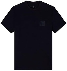 Resim Armani Exchange Logolu% 100 Pamuk Regular Fit Bisklet Yaka T Shirt Erkek T SHİRT XM001456 AF10358 UC001 