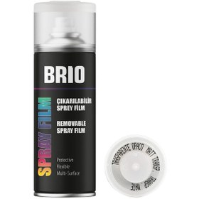 Resim Brio Sprey Boya Çıkarabilinir Opak Transparan 400 Ml 