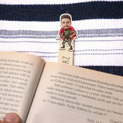 Resim Komando Karikatürlü Çubuk Kitap Ayracı 