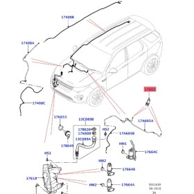 Resim Danazeey 2 Adet Ön Cam Yıkama Nozulu Püskürtme Jeti Isıtmalı Lr059996 Spor 2015-2021 İle Uyumlu (Yurt Dışından) 