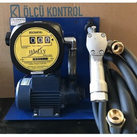 Resim Mazot Ve Yağ Transfter Seti Pompası Sayacı Hortum Ve Tabanclı N11.445 