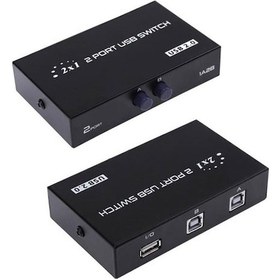 Resim 2 Port Manuel Seçmeli Usb Switch 2 Kasa 1 Yazıcı 