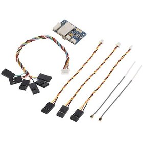 Resim Flysky Fs-x6b 2.4g Pwm Ppm I.bus Alıcısı Fpv Yarış Drone'u İçin Fs-i10 Fs-i8 Fs-ı6x Fs-i4 Fs-i6 Fs-i6s Verici 