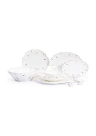 Resim Maxx Doria Hexa Fiore 12 Kişilik 58 Parça Yemek Takımı Pa2109 Renkli 