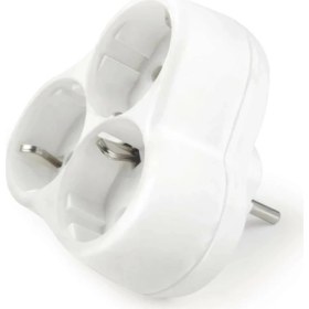 Resim YDGR 3'lü Golyat Topraklı Priz 