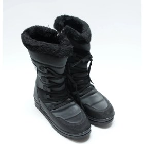 Resim Eymen Shoes Twingo Yüksek Boğazlı Kadın Kar Bot, Siyah (Ladik) 