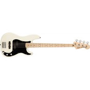 Resim Squier Affinity Precision Bass PJ Akçaağaç Klavye Olympic White Bas Gitar 