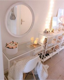 Resim Atolly Home Çok Amaçlı Kullanılan Metal Makyaj Masası Veya Dresuar 0312558545 