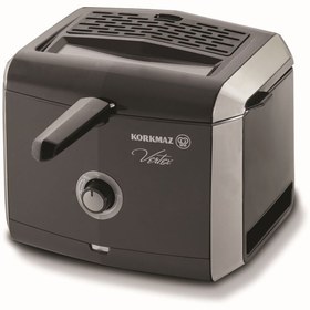 Resim KORKMAZ Kırmızı Vertex Fritöz A486-02 2015st60427199087 