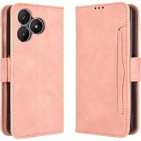 Resim Wiko T20 Kılıfı Manyetik Kapama Deri Cüzdan Kapak Ayarlanabilir Çıkarılabilir Kartlık 