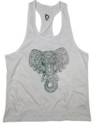 Resim BLUU Ephantx Fitness Gym Tank Top Sporcu Atleti 