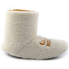 Resim Bambi Bej Kadın Panduf K01101005097 