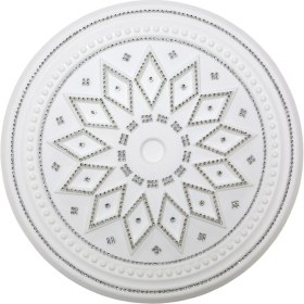 Resim Osmanlı Baklava Desenli Stropiyer Taşlı Tavan Lamba Göbeği 