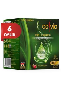 Resim Cosvia Collagen Hidrolize Peptid 6 Pk. 180 Saşe 6 Aylık 