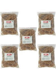 Resim Ekoset 120X5Mm Geniş Kauçuk Paket Ambalaj Kasa Lastiği 500 Adet 