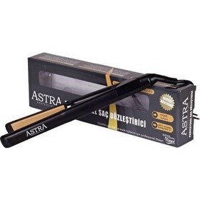 Resim Astra F601F Profesyonel Seramik Siyah Saç Düzleştirici 