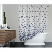 Resim Zethome Günce Banyo Duş Perdesi 3795 Çift Kanat 