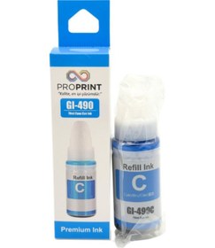 Resim Proprint Canon G2400 Mavi Mürekkep 70 Ml Gı-490 