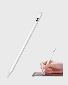 Resim Depomıx Akıllı Dokunmatik Kalem Type-c Şarjlı, Manyetik, Apple Pencil Alternatifi Stylus Pen 