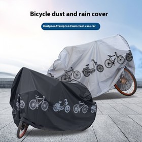 Resim 3 farklı stil: 3D kalın bisiklet kılıfı, şeffaf motosiklet kılıfı, yağmurluk scooter kapağı, bisiklet ve motosiklet koruması için yeniden kullanılabilir 