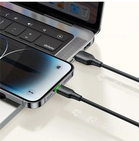 Resim Mcdodo Ca-4741 12w Usb Apple Uyumlu iPhone Şarj Data Kablo 120cm Siyah 