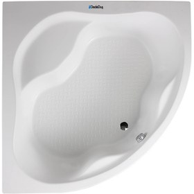 Resim Renkli Oturmalı Küvet | Jakuzi | Kuruçeşme | Sanacryl - 140x140 / Siyah / 1 Kişilik 